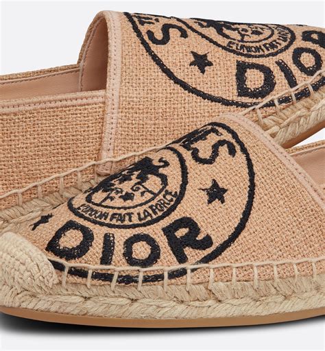 dior granville espadrille.